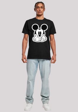 F4NT4STIC T-Shirt Disney Micky Maus Don’t Speak Herren,Premium Merch,Regular-Fit,Basic,Bedruckt