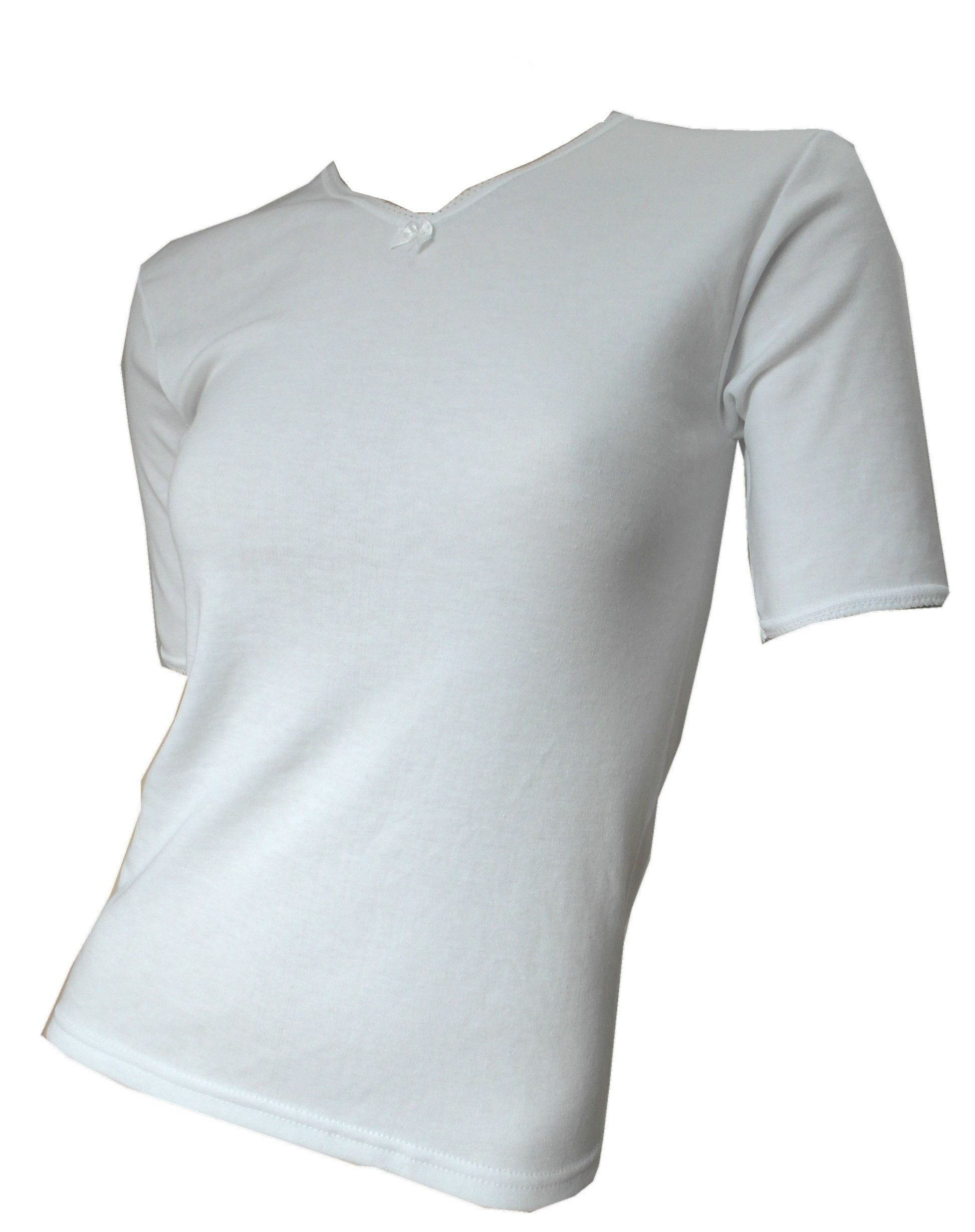 Einkaufszauber Thermounterhemd Damen Thermo Unterhemd Thermounterhemd aus r günstig online kaufen