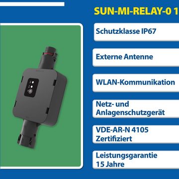 EPP.Solar Solaranlage Deye Externes Relais SUN-MI-RELAY-01 für Mikrowechselrichter