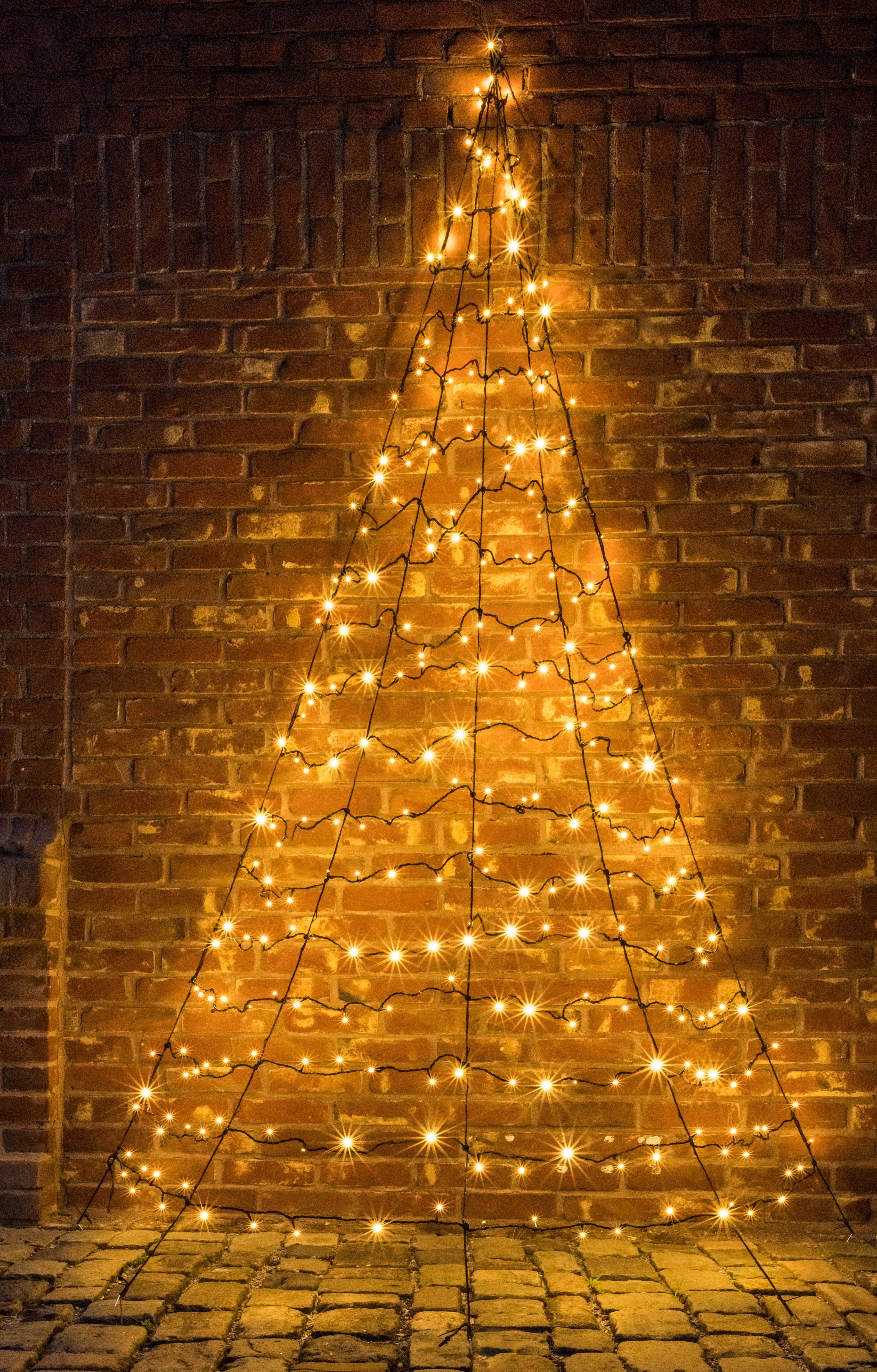 Hauswand an der LED integriert, zum Warmweiß, GALAXY fest Weihnachtsdeko aussen, LED Anbringen Dekolicht