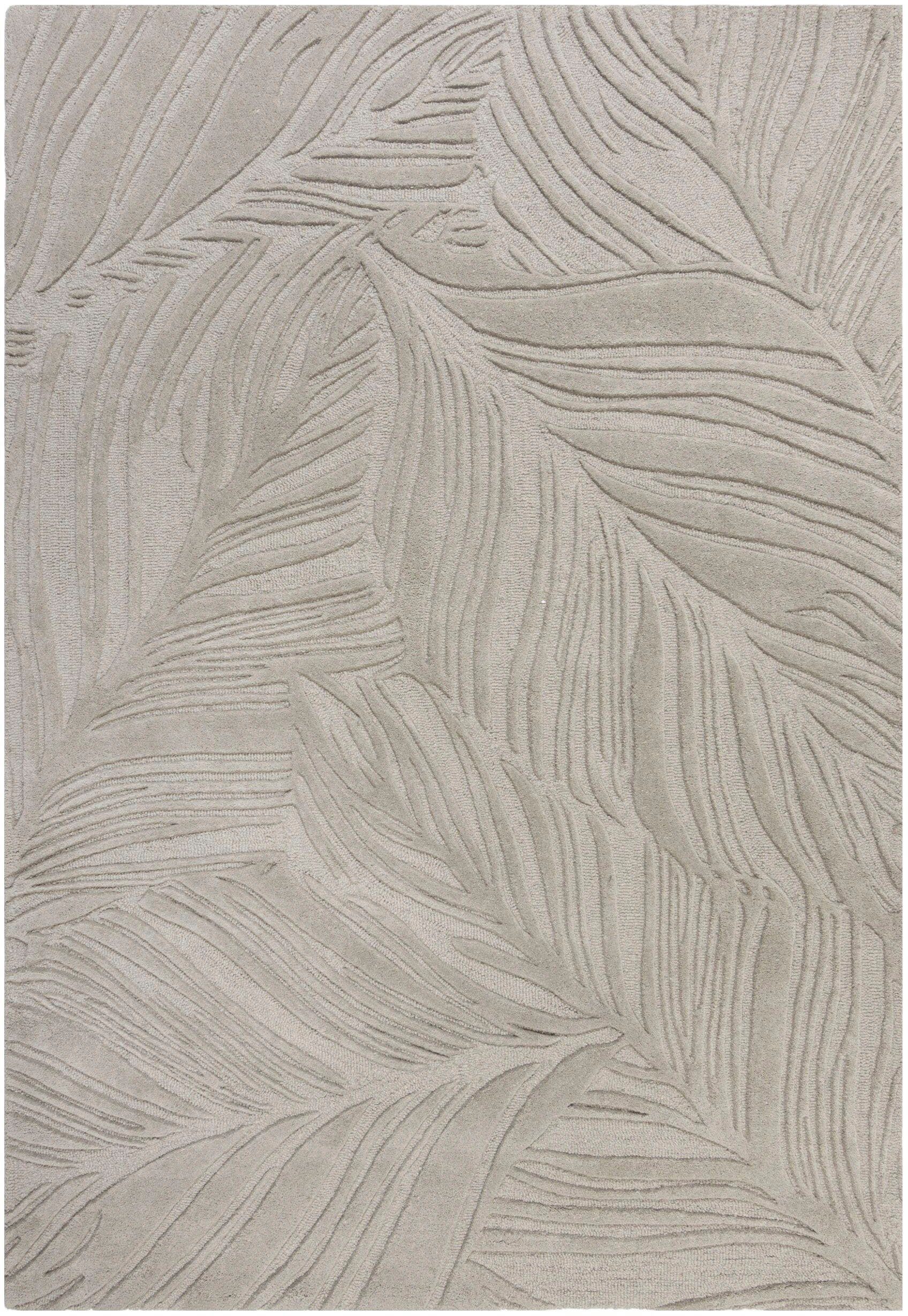 FLAIR RUGS Wollteppich LINO LEAF, rechteckig, günstig online kaufen