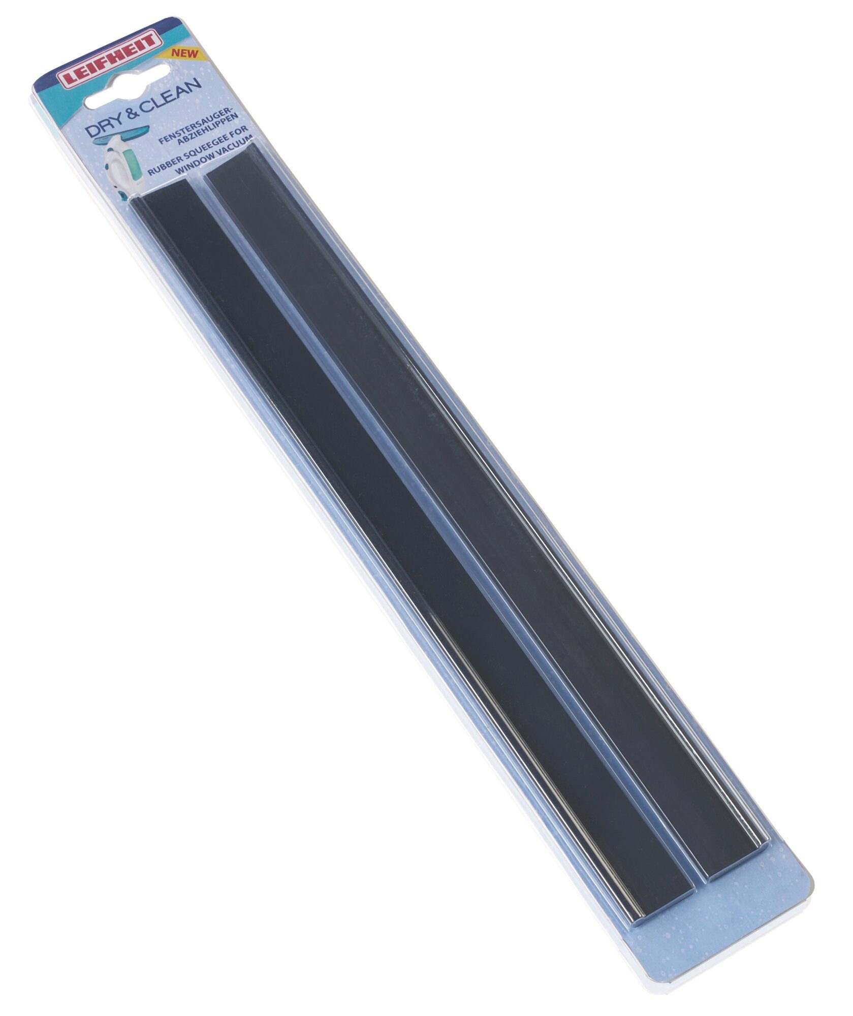 Leifheit Fenstersauger-Abziehlippen Set Gummilippen Fenstersauger, (2-St), Ersatzteile für Fenstersauger, zwei Ersatzgummilippen – Bild 2 von 3