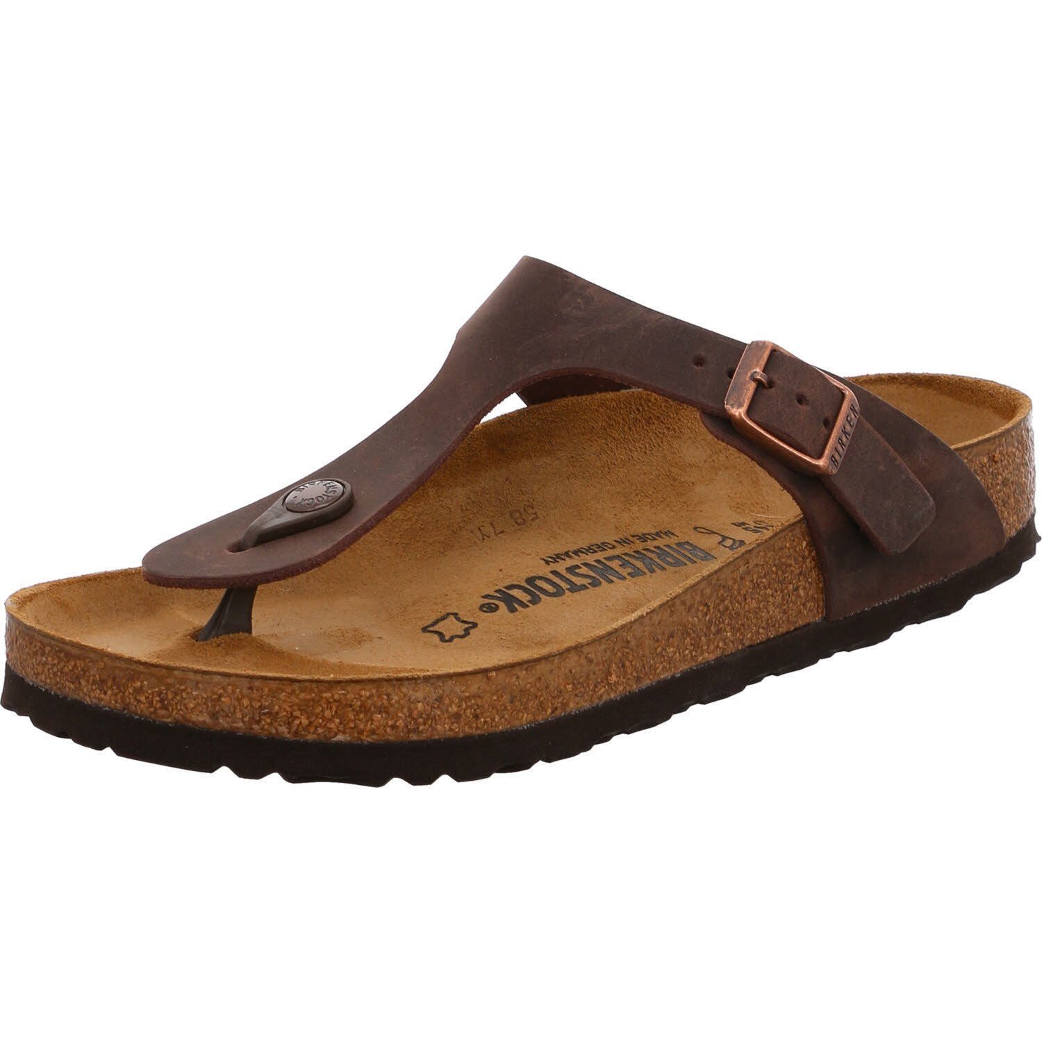 Birkenstock Gizeh FL Habana Pantolette günstig online kaufen