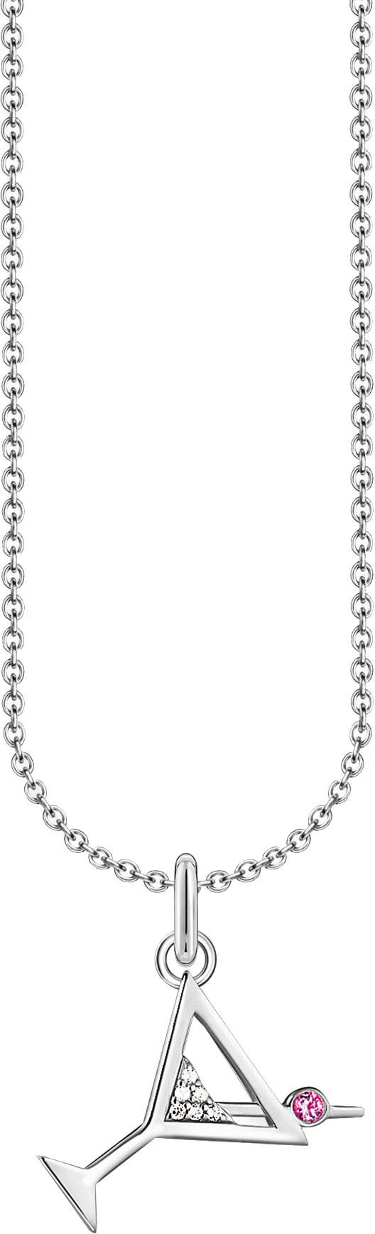 THOMAS SABO Kette mit Anhänger Cocktail...