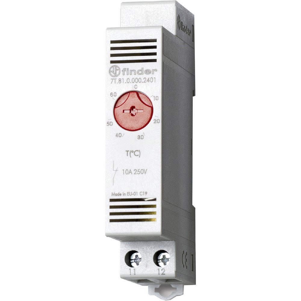 finder Heizkörperthermostat Finder Schaltschrankheizungs-Thermostat 7T.81.0.000.2401 250 V/AC 1 Öf, (7T.81.0.000.2401)