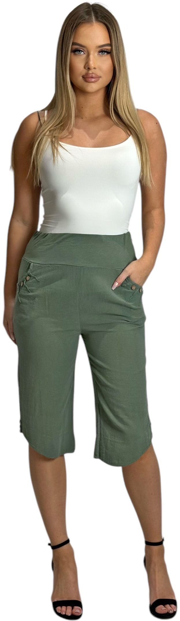 Mississhop Caprihose Caprihose Vielseitige 100 % günstig online kaufen