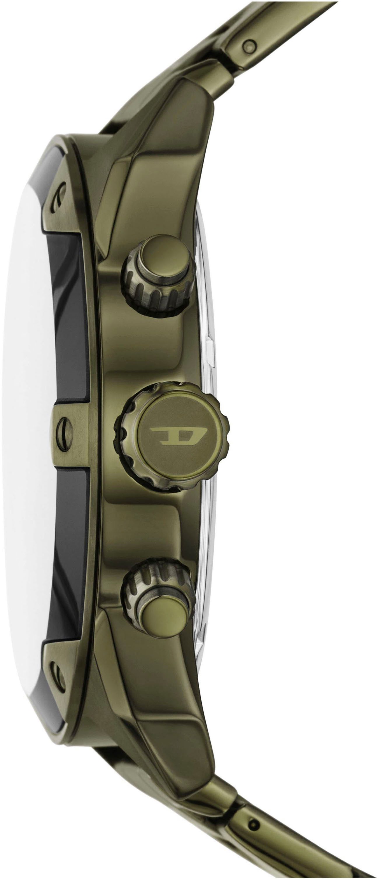 Diesel Chronograph SPIKED DZ4670, Quarzuhr, Armbanduhr, Herrenuhr, Edelstah günstig online kaufen