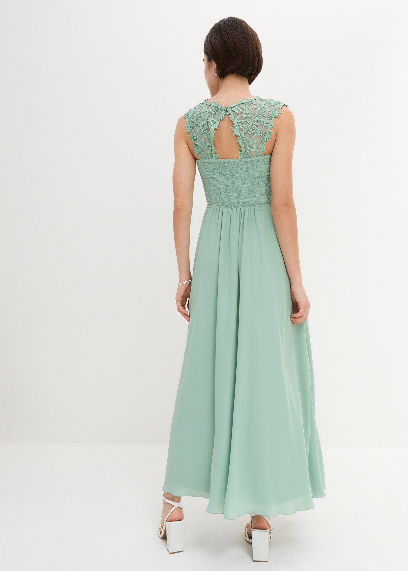 bonprix Maxikleid für festliche Anlässe, vollständig gefüttert, taillierte günstig online kaufen