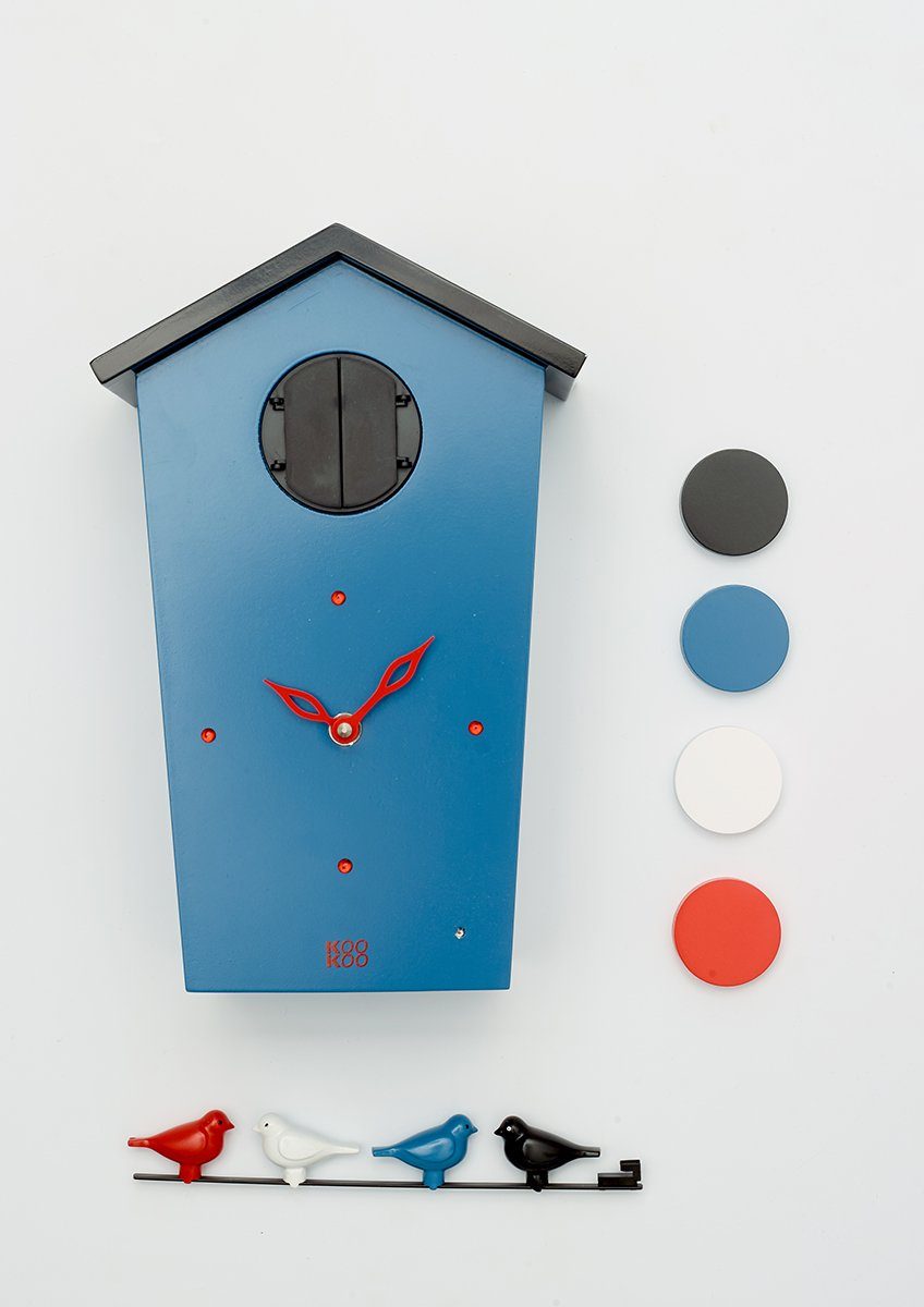 KOOKOO Pendelwanduhr BirdHouse