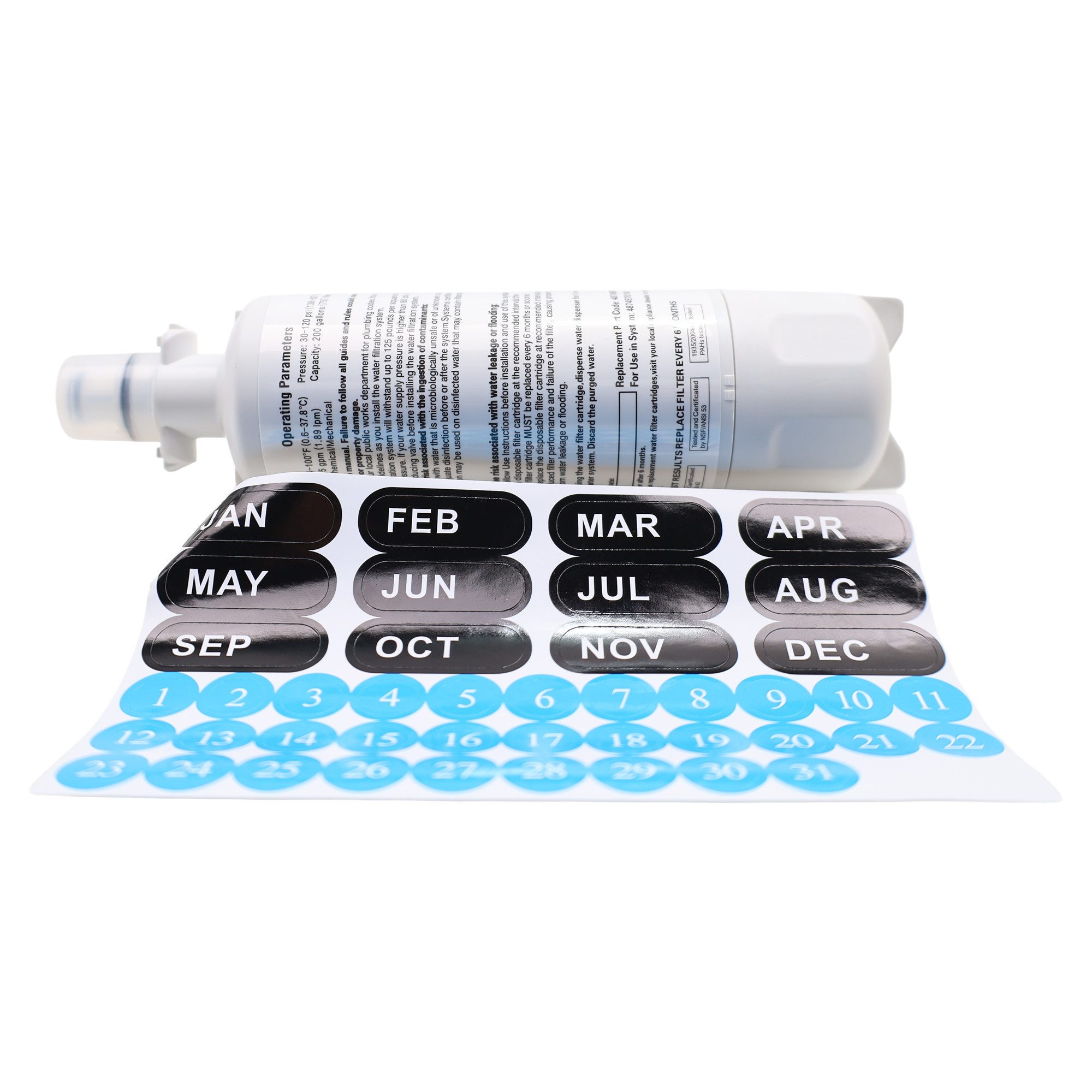BEKO Wasserfilter Filter intern 4874960100, für Kühlschrank SideBySide