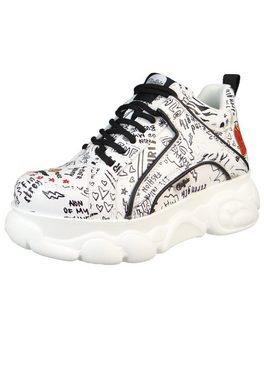 Buffalo 1630875 CLD Corin Graffiti White/Black Sneaker