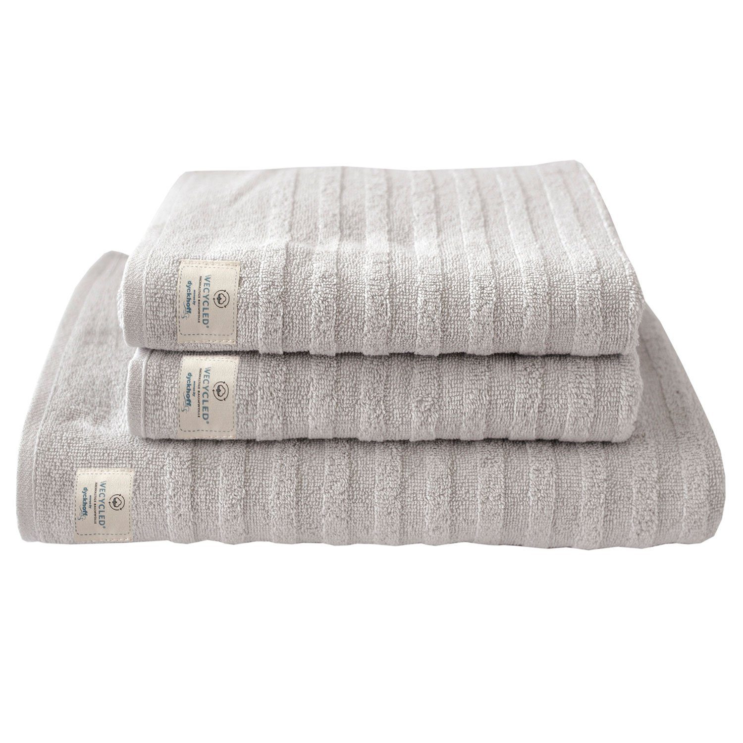 Dyckhoff Handtuch Wecycled Anthrazit 50 x 100 cm günstig online kaufen