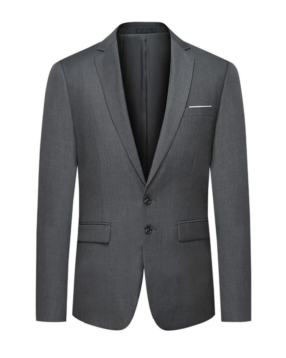 Allthemen Anzugsakko Herren 1 Knopf Blazer mit klassischem Reverskragen günstig online kaufen