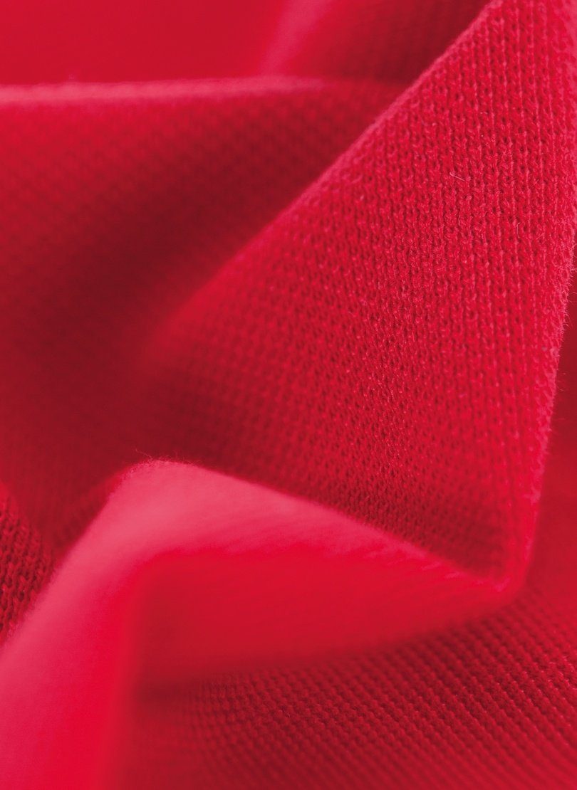 Trigema Poloshirt TRIGEMA Poloshirt Piqué-Qualität kirsch in