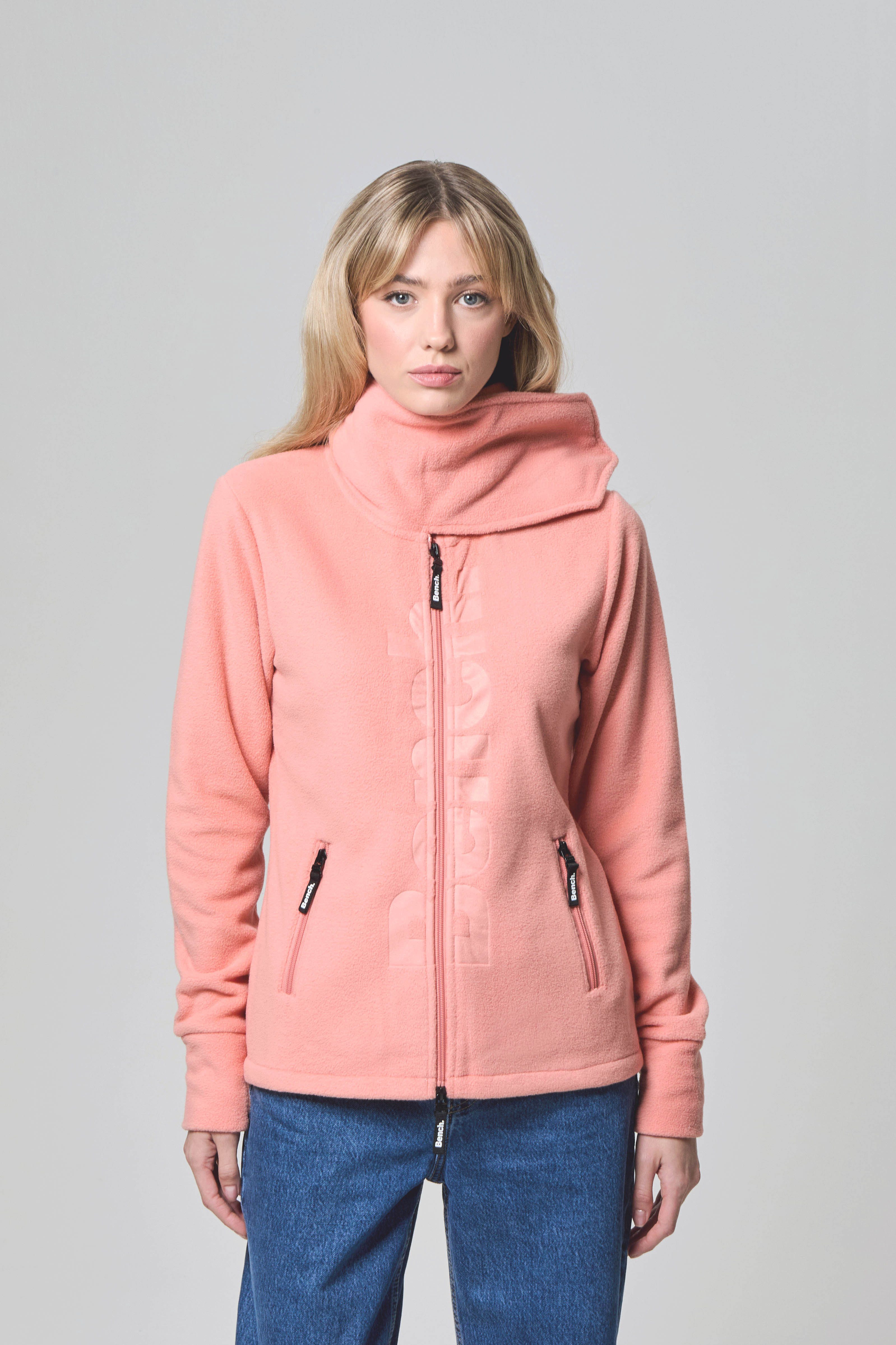 Bench. Fleecejacke FINISH mit Logodruck günstig online kaufen
