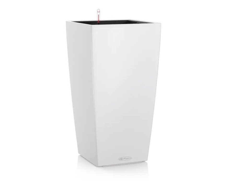 Pflanzkübel Lechuza Pflanzgefäß Cubico Color 40 weiß