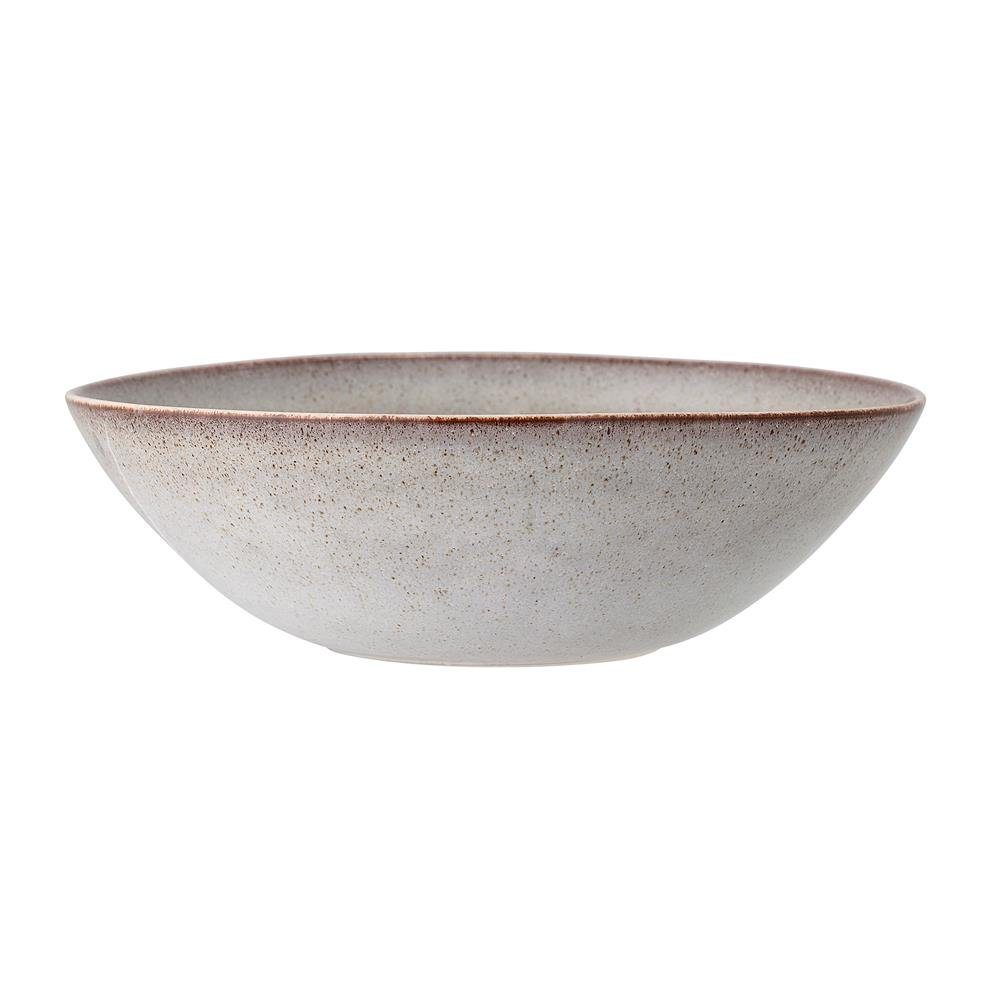 Bloomingville Servierschale Sandrine, 32 x 10 cm, aus Keramik, rund, dänisches Design