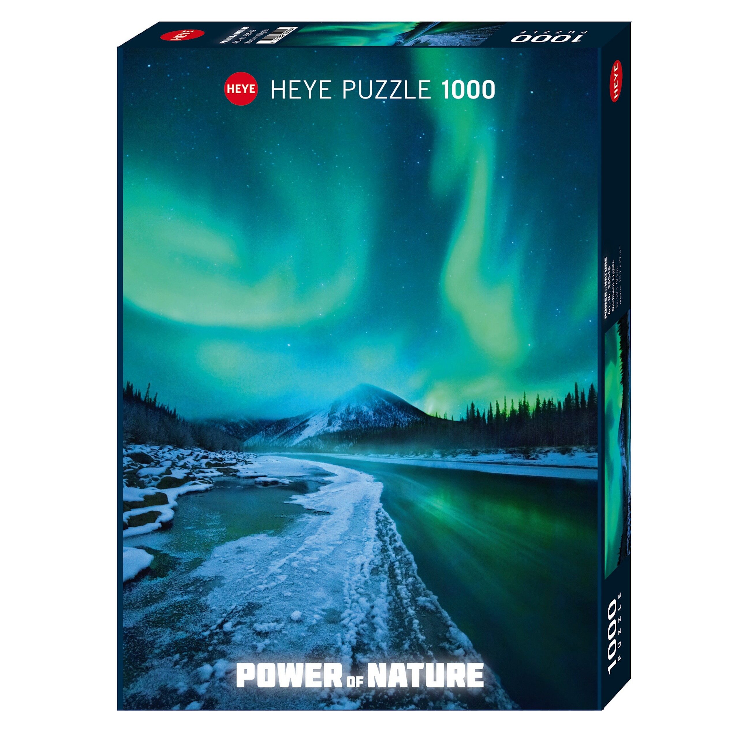 HEYE Puzzle Northern Lights, 1000 Puzzleteile