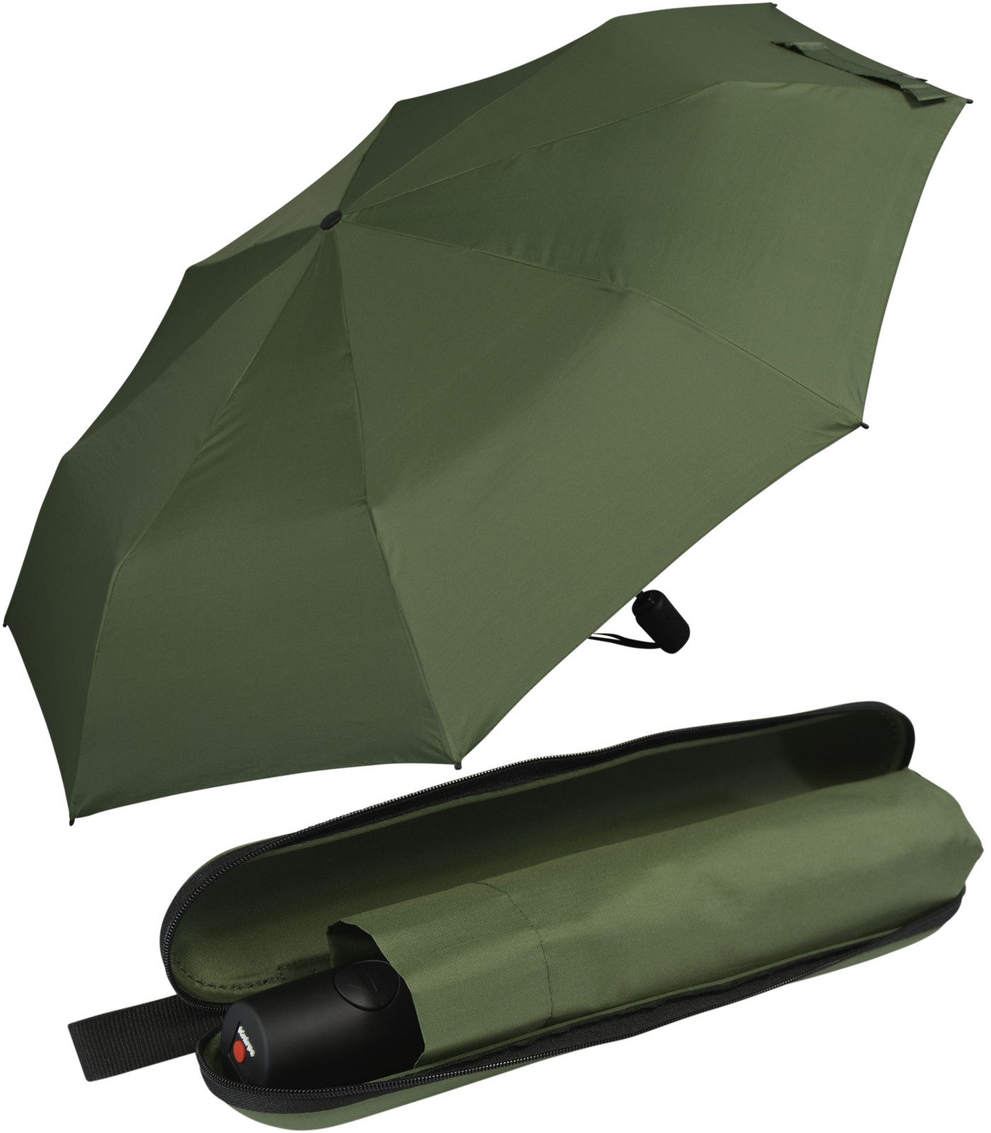Knirps® Taschenregenschirm mit Auf-Zu-Automatik im paktischen EVA Case, gro günstig online kaufen