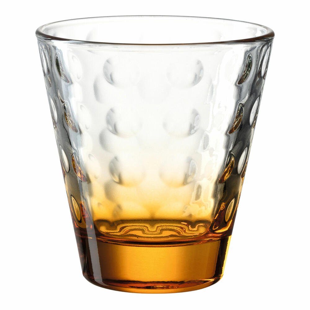 LEONARDO Glas Optic orange 215 ml, Glas
