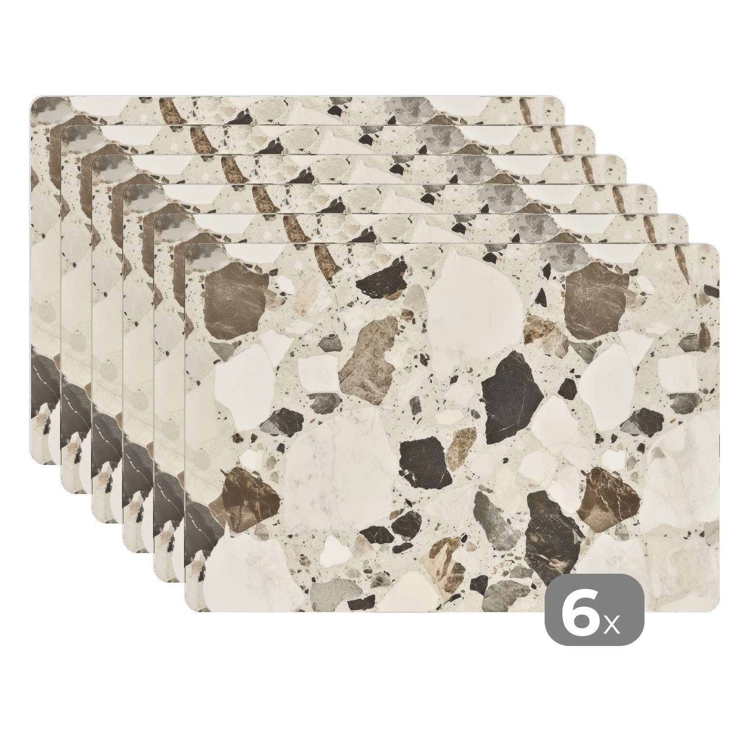 MuchoWow Platzset Neutral - Steine - günstig online kaufen