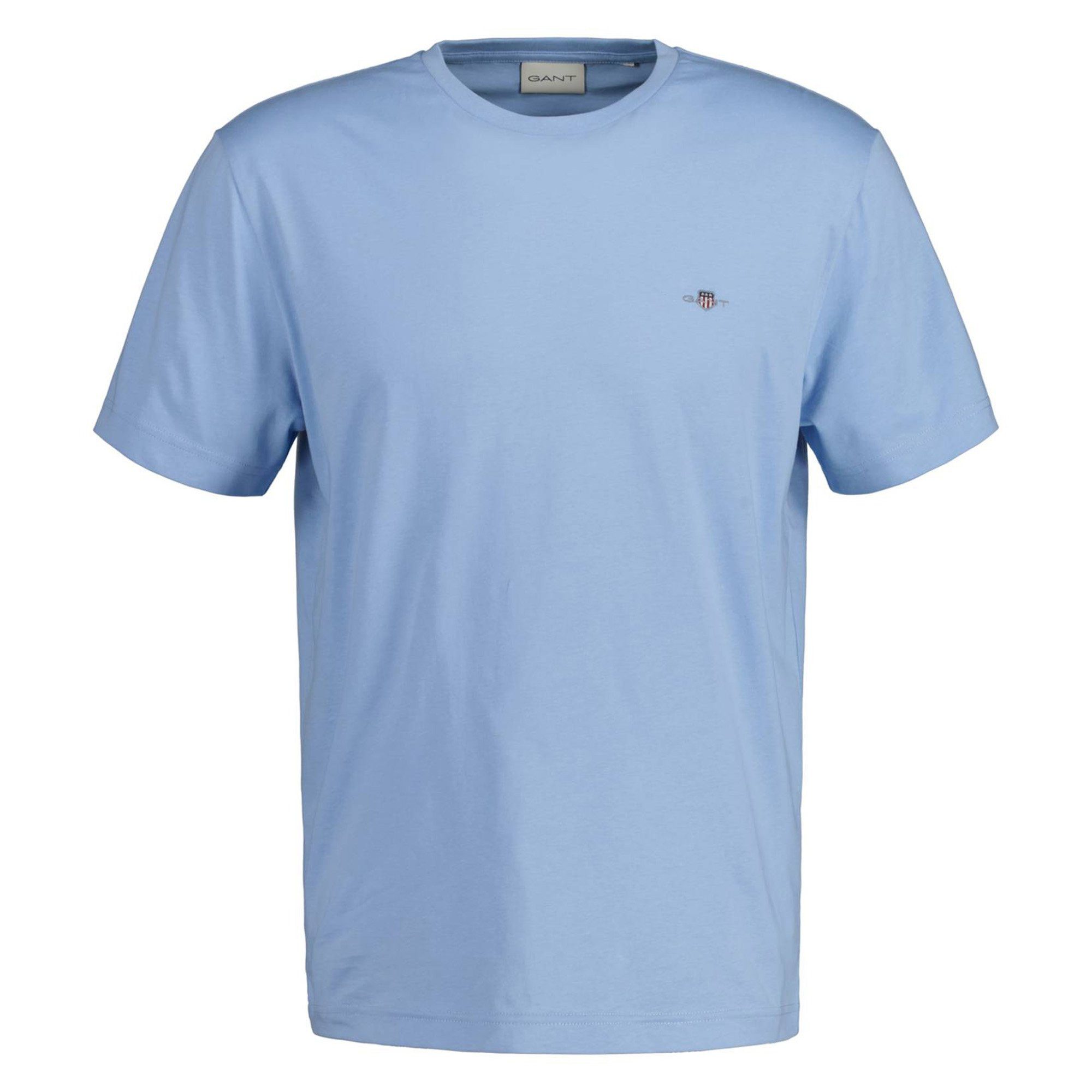 Gant T-shirt Shield Logo Hellblau - Größe 5XL günstig online kaufen