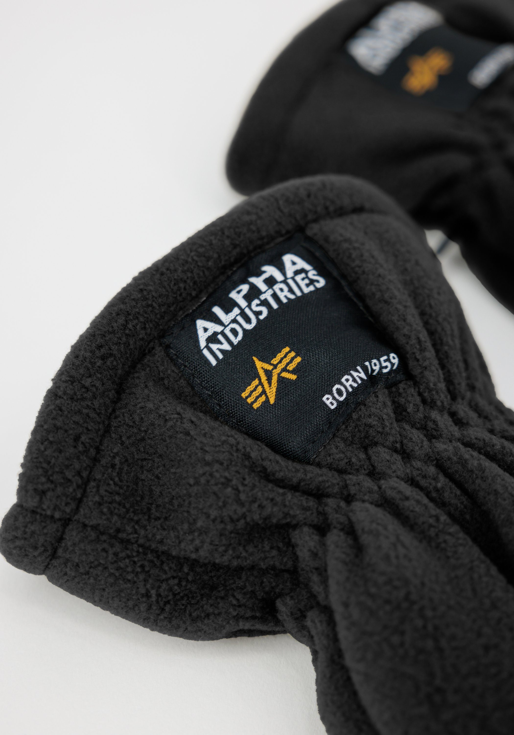 Label - Skimütze Scarves Alpha Accessoires Fleece Industries Industries Alpha Gloves & Set