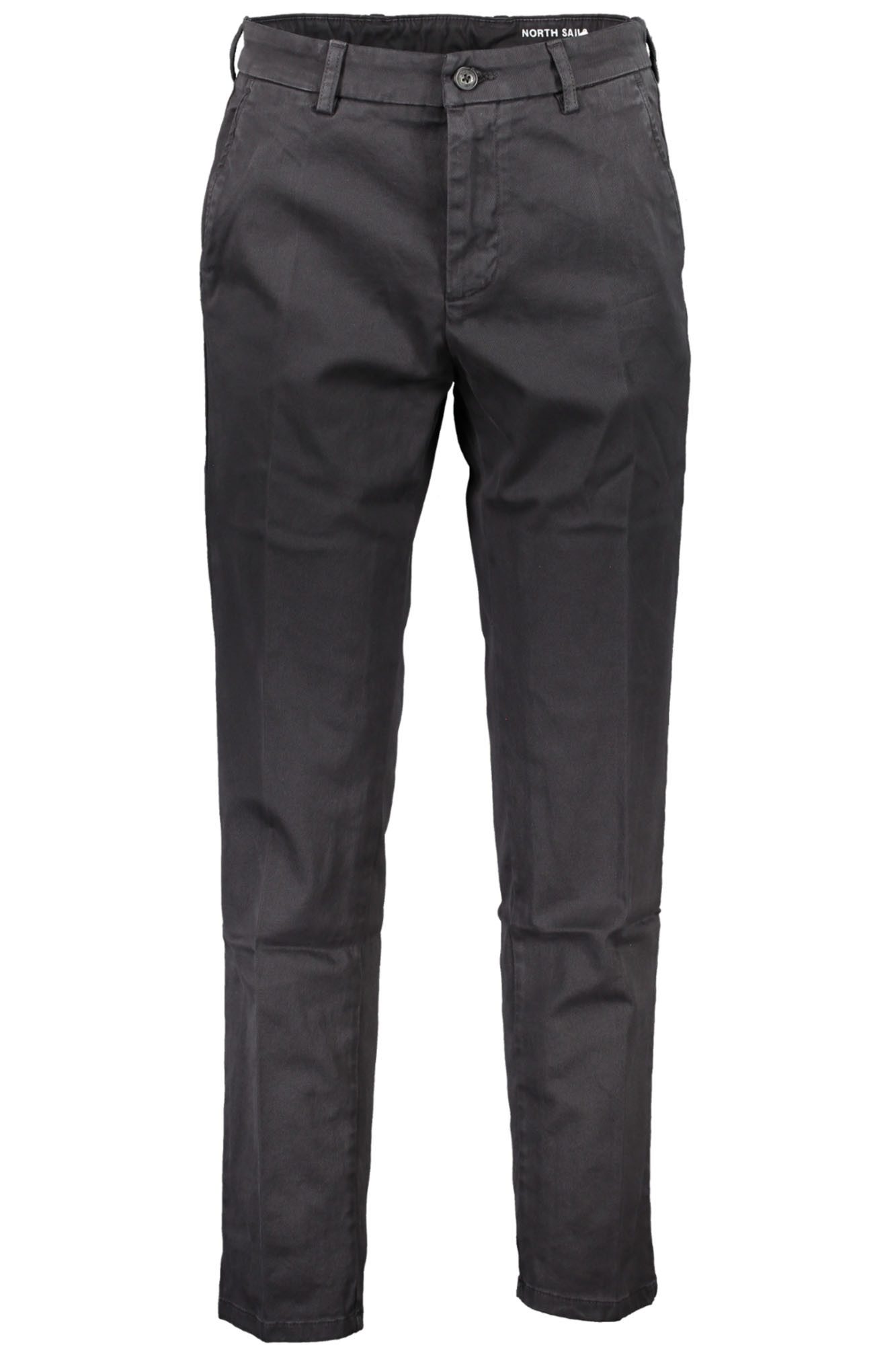 North Sails 5-Pocket-Hose Schwarze Herren-Slim-Fit-Hose mit Taschen – Stilvolle Details & Komf