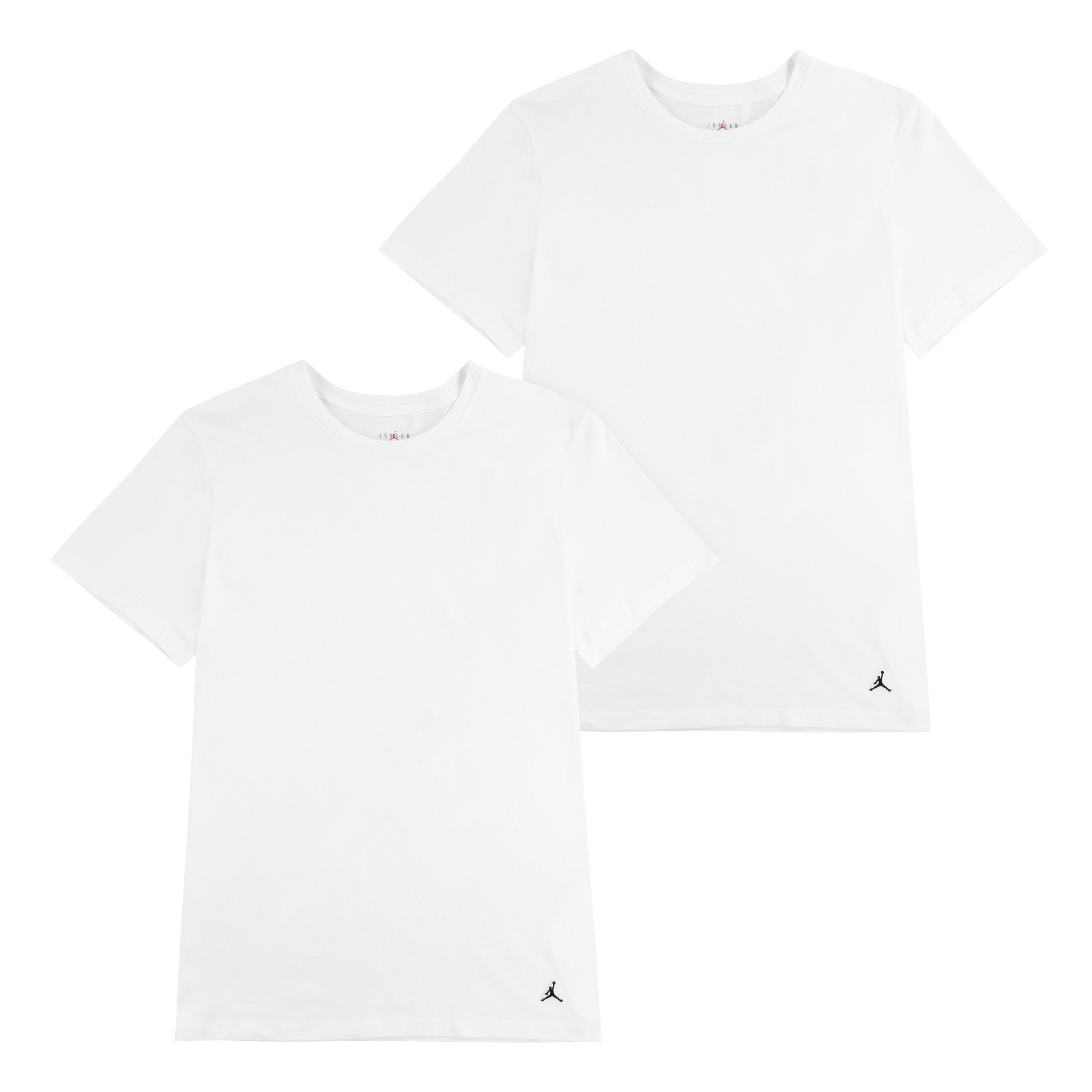 Jordan T-Shirt JHM FLIGHT BASE TEE 2PK (Packung, 2-tlg) sportlicher Stil, für Arbeit, Fitnessstudio und Freizeit