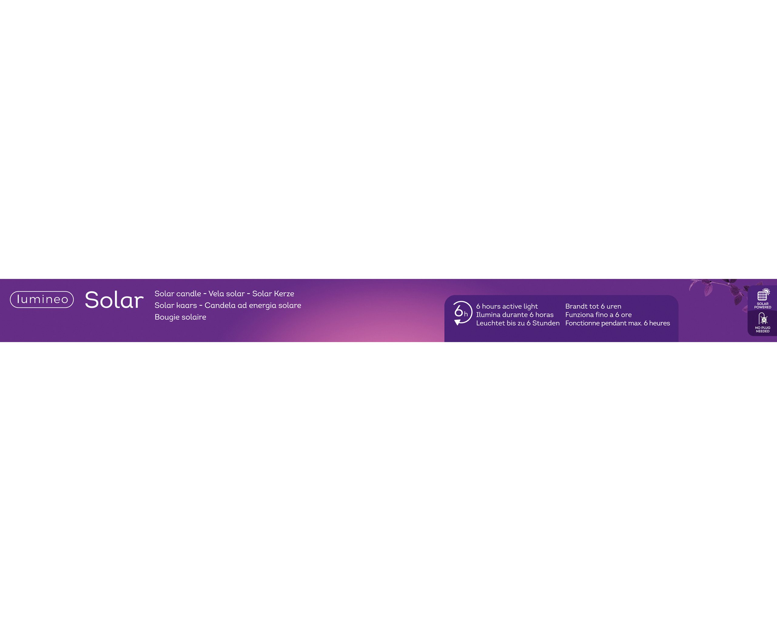 Lumineo LED Solarleuchte, Flacker Effekt, warmweiß, Solar LED Windlicht Kerze 8x8cm Metall Schwarz / Blau 1 Stück sortiert