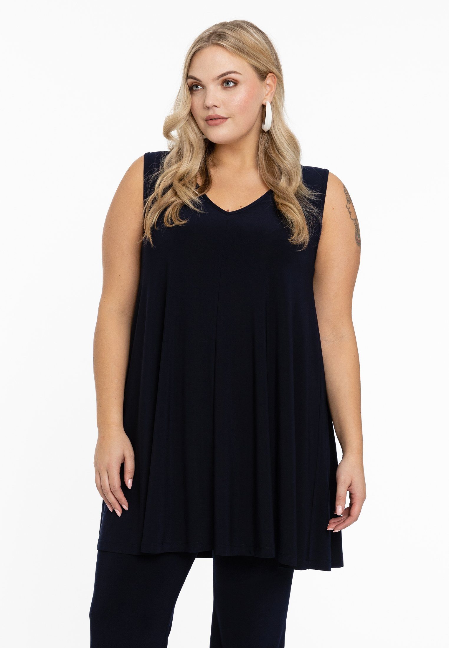 Shirttop Damen Top Große Größen