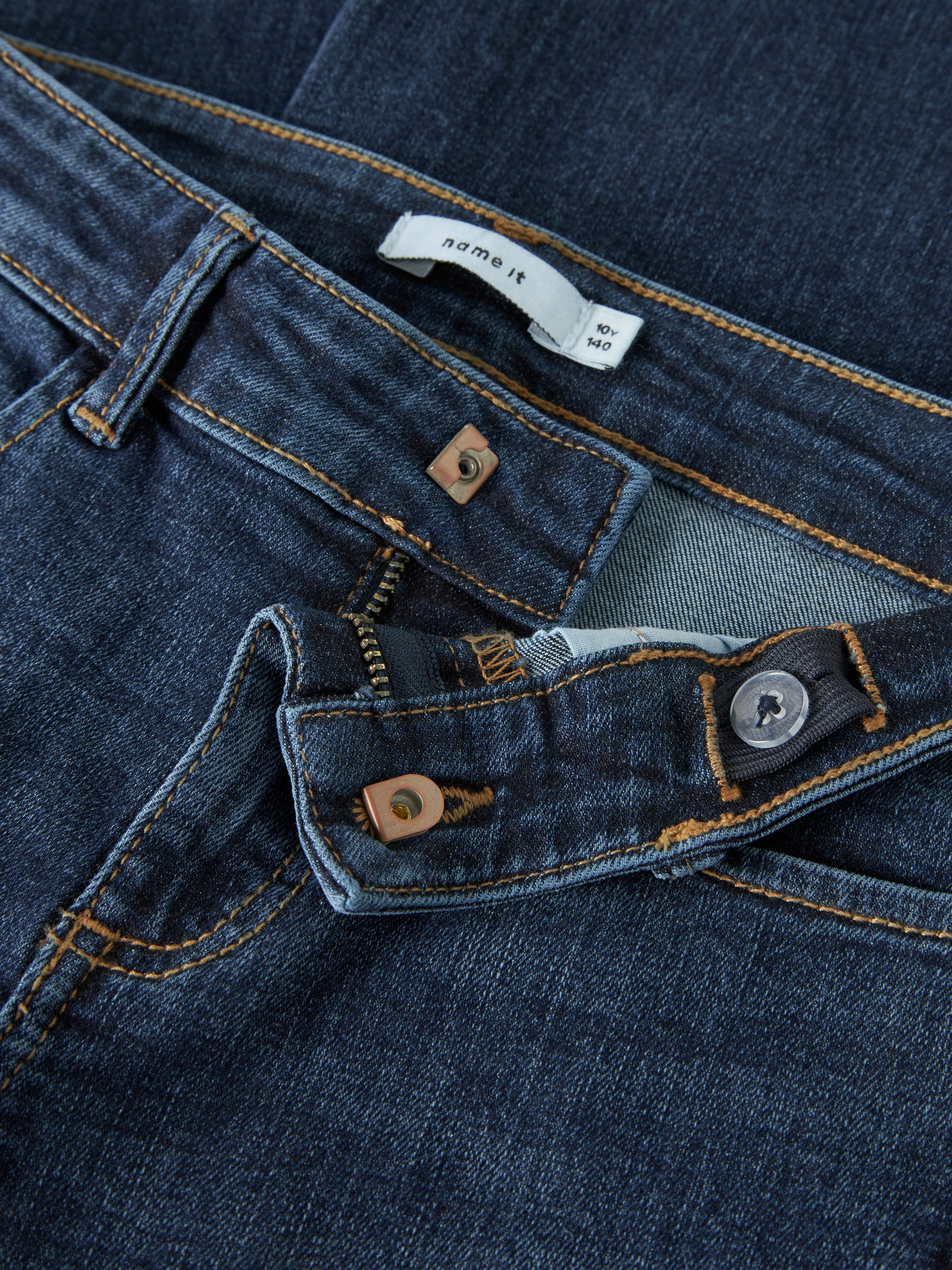 Name It Weite Jeans NKFPOLLY X-WIDE JEANS 4261-MD NOOS Baumwollmischung, loose fit – Bild 3 von 4