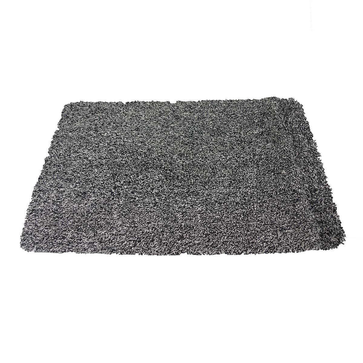 VIVA Home Fußmatte Schmutzfangmatte Fußmatte in Schwarz Größe ca. 75 x 120 cm Türmatte, Gummierte Rückseite