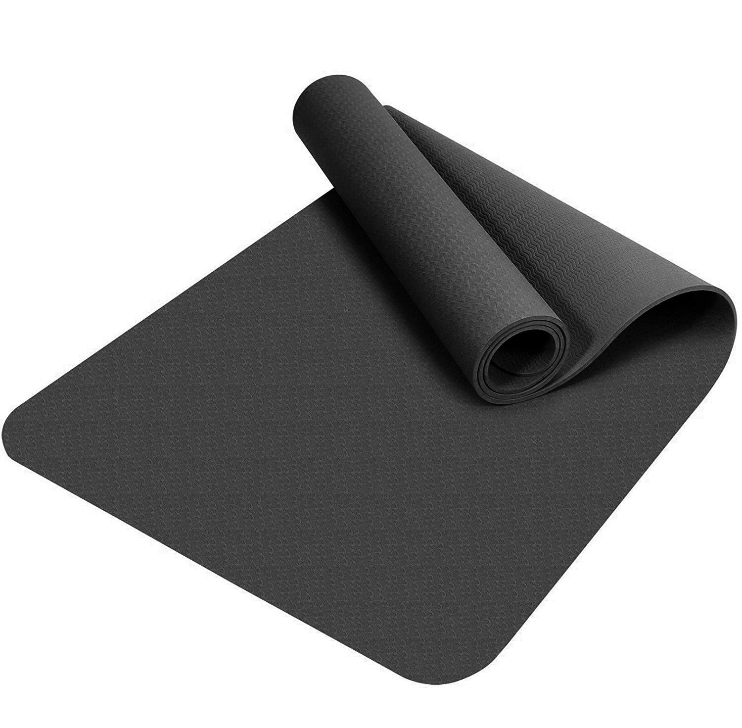 Fitnessmatte Yoga Matte Turnmatte rutschfeste Oberfläche mit Tragetasche 
