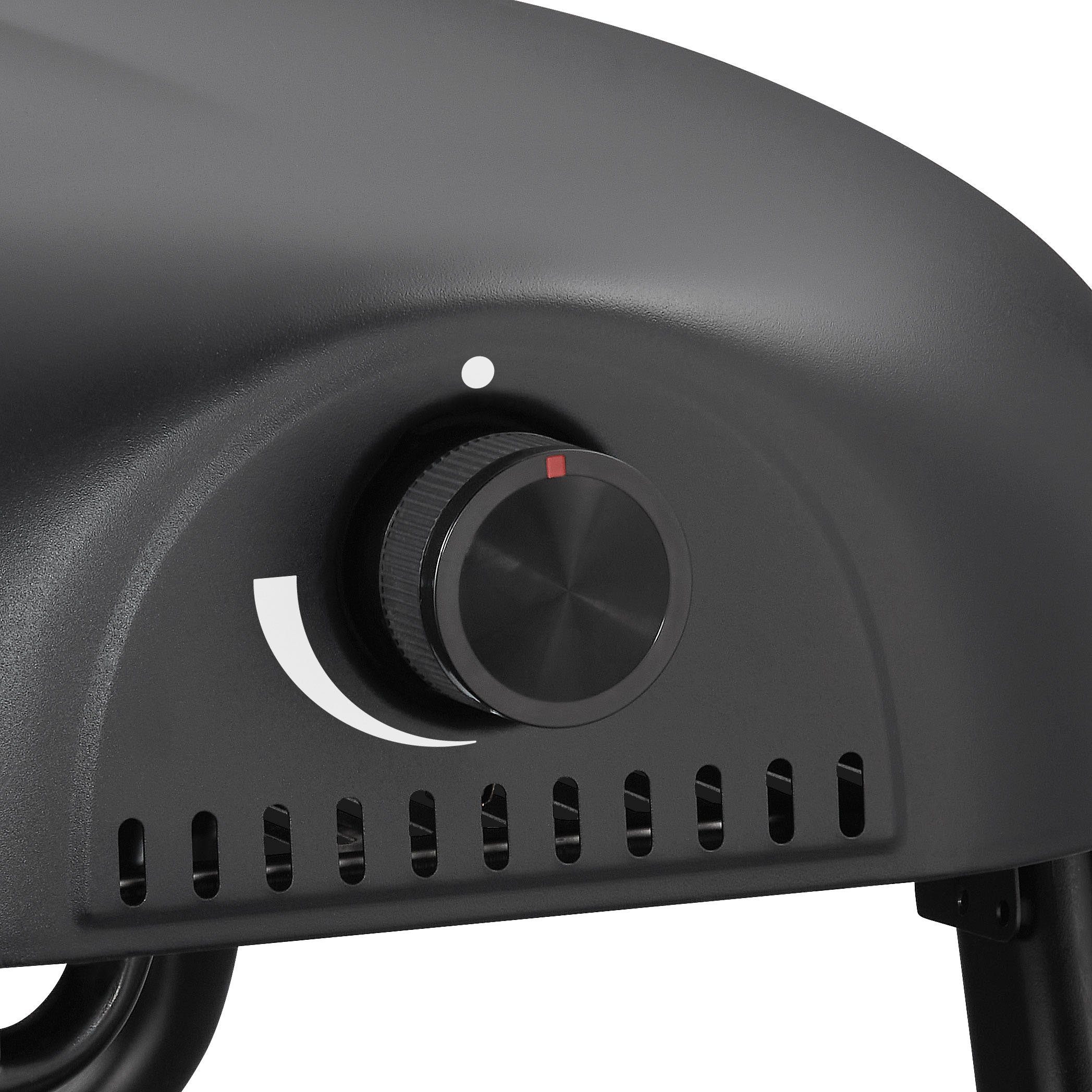 Enders® Gas-Pizzaofen Pizzaofen Paco™, inkl. Cordierit-Pizzastein 33,5 x 33,5 cm