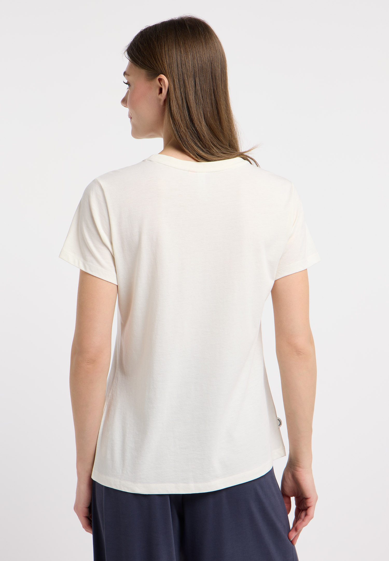 Ragwear Kurzarmshirt MINTTA PP Klassischer Fit mit Herz-Print und softem Finish