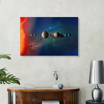 Posterlounge Acrylglasbild NASA, Sonnensystem, Fotografie