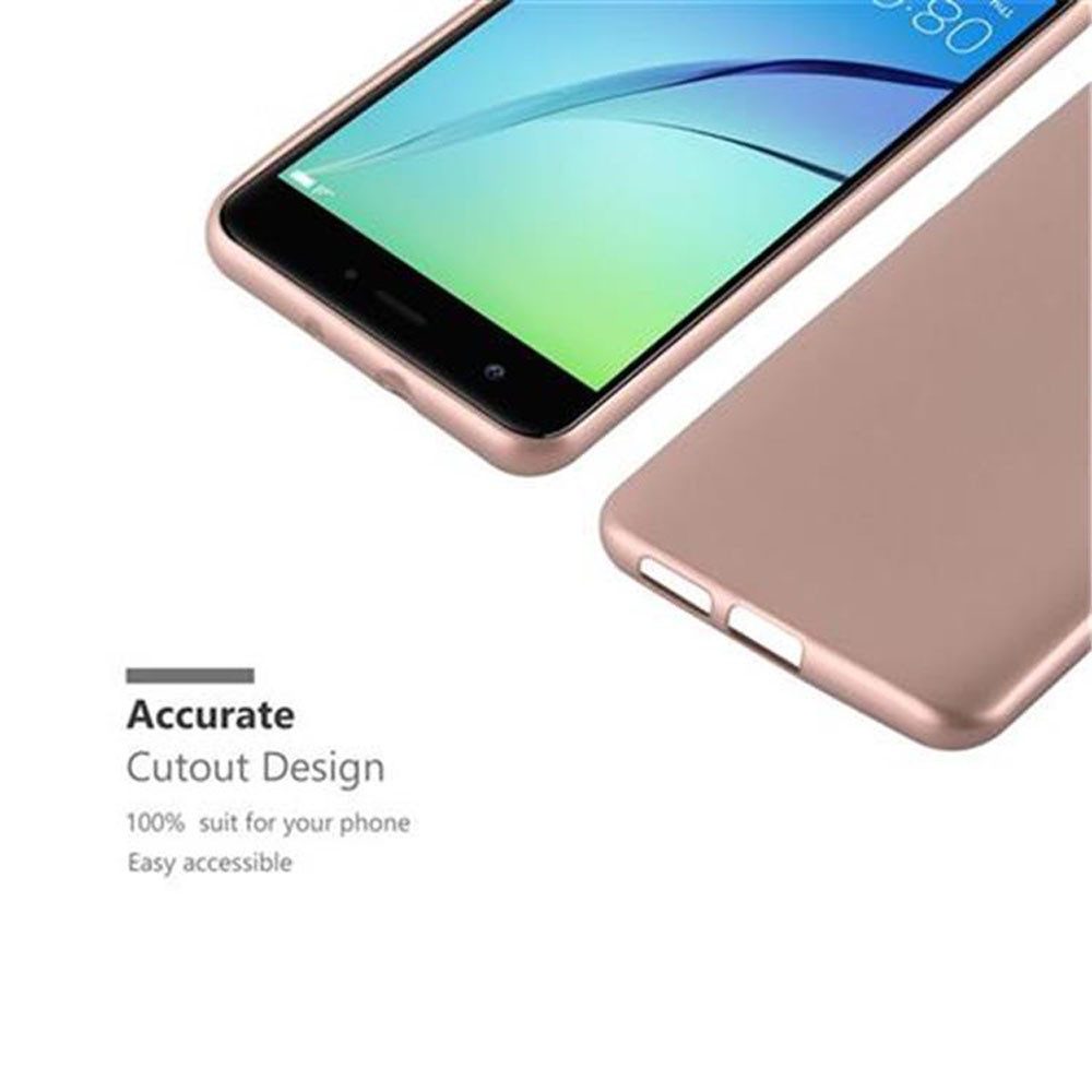 Cadorabo Handyhülle für Huawei NOVA Hülle Huawei NOVA, Flexible TPU Silikon Handy Schutzhülle - Hülle - ultra slim