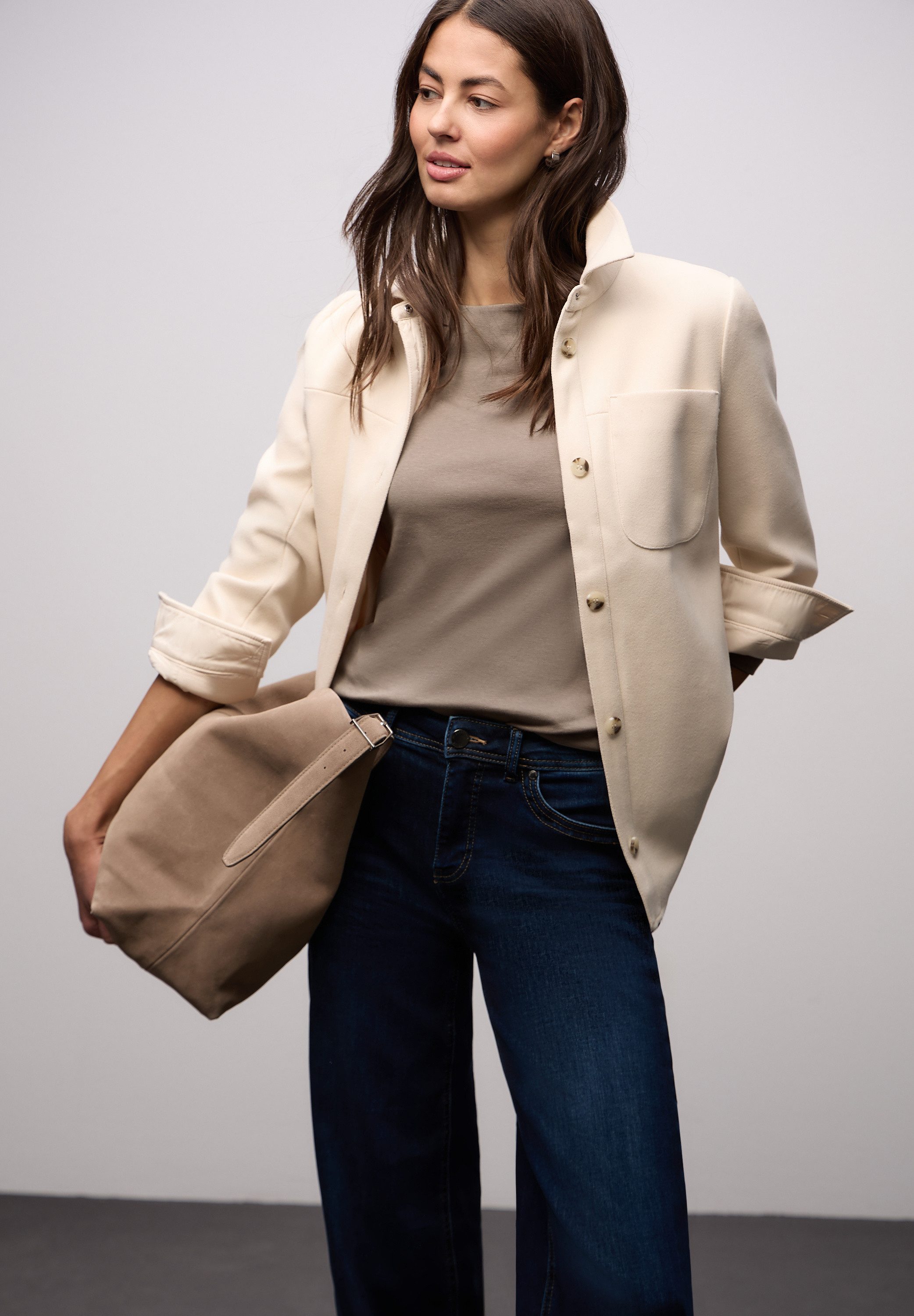 STREET ONE Langarmshirt Style Lanea mit U-Boot Ausschnitt günstig online kaufen