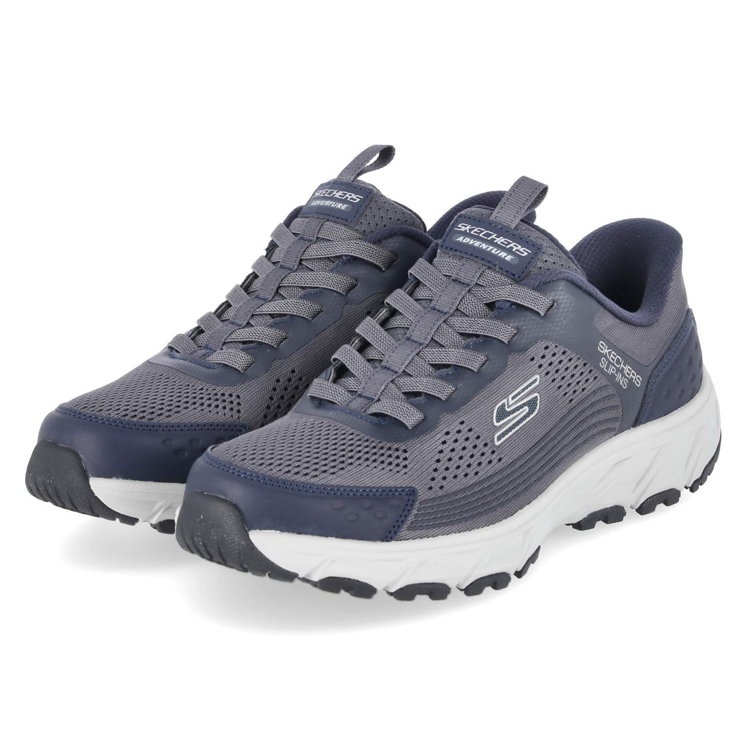 Skechers Skechers 237800 NVY Herren Textil & Synthetik blau Schnürschuh günstig online kaufen