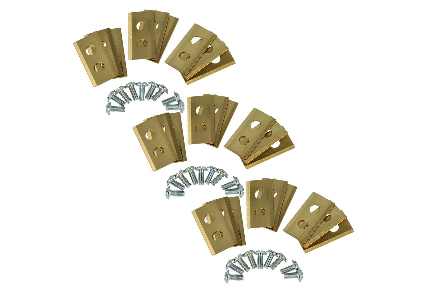 vhbw Rasenmähermesser passend für Parkside PMRDA 20, PMRA 20 Mähroboter / Akku Rasenmäher vhbw Rasenmähermesser passend für Parkside PMRDA 20, PMRA 20 Mähroboter / Akku Rasenmäher