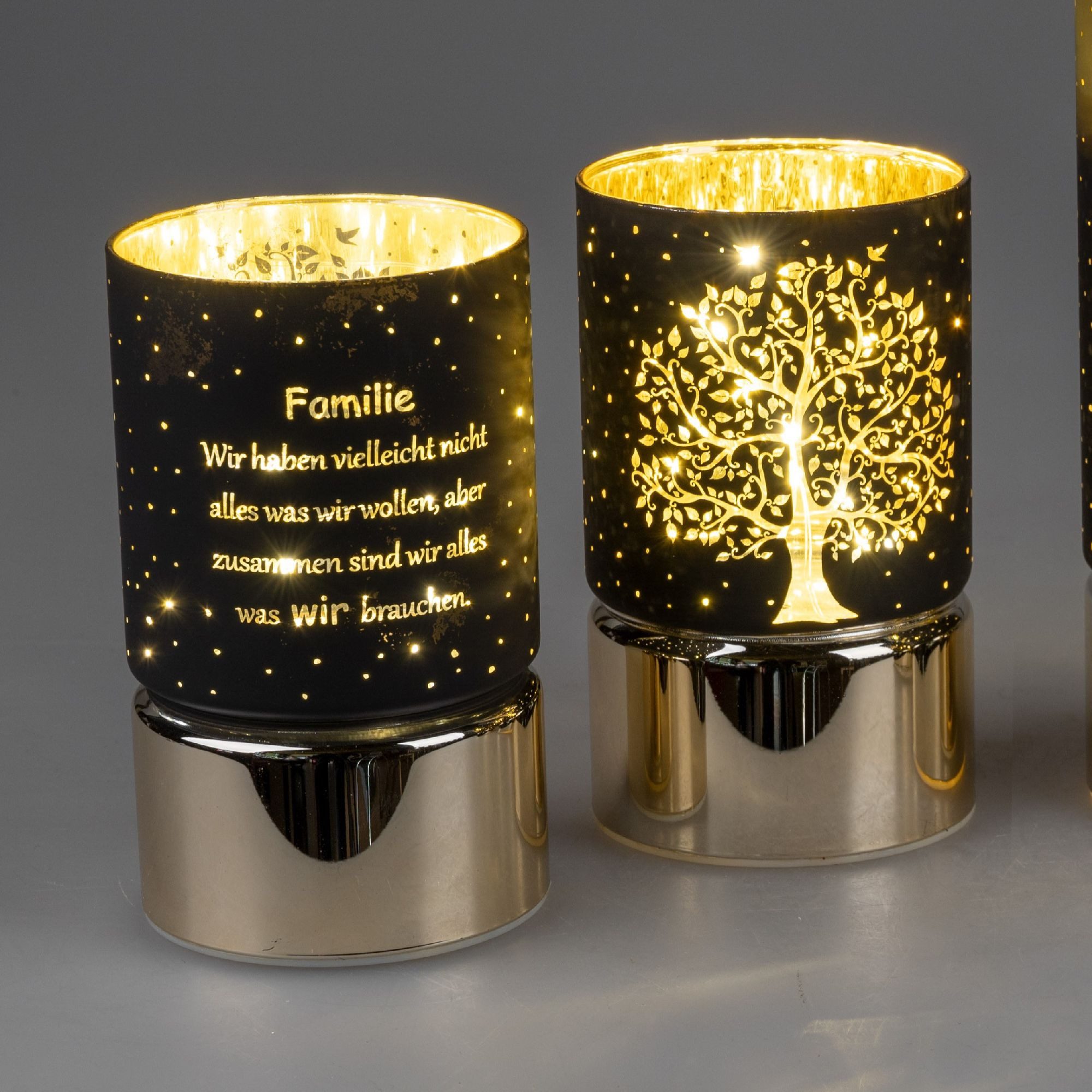 formano Nachttischlampe Sprüche, Mit Timerfunktion, Schwarz, Motiv: Sprüche günstig online kaufen