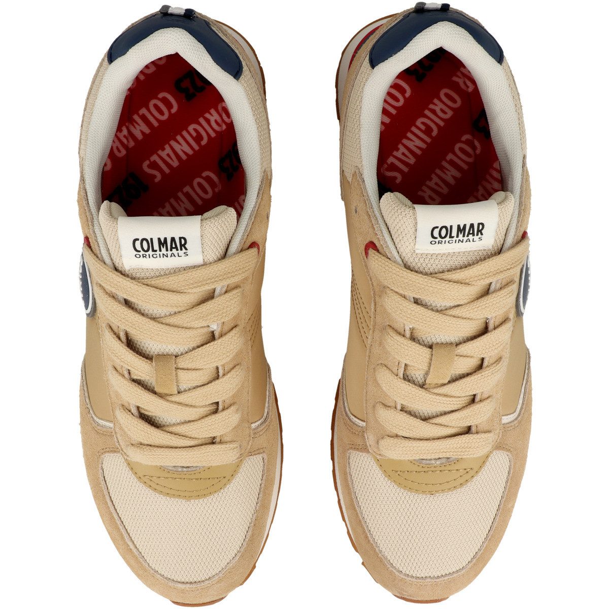 Colmar Travis Block Herren Sneaker Turnschuhe, Sportschuhe, Freizeitschuhe, Halbschuhe, Schnürschuhe
