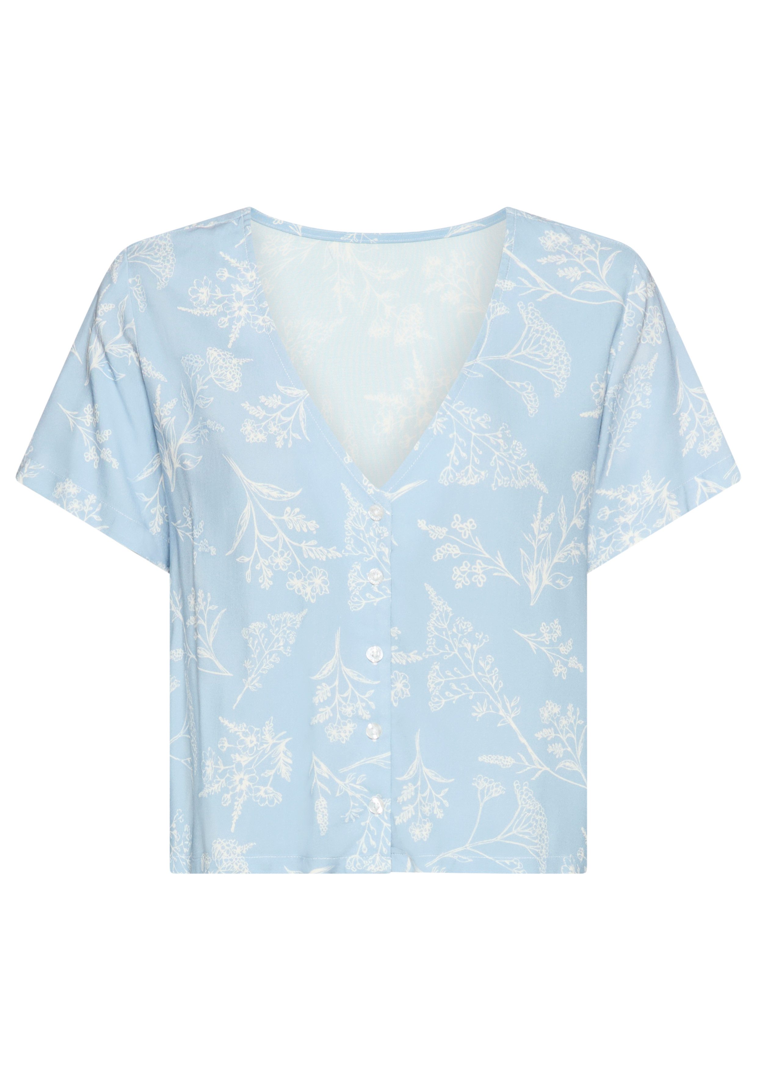 LASCANA Pyjamaoberteil (1-tlg) in kurzer Taillenlänge. Reduzierter Preis € 29,99. Unverbindliche Preisempfehlung € 39,99