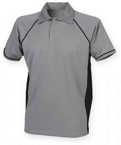 Finden+Hales Poloshirt Herren Piped Performance Polo / Coolplus®-Polyester