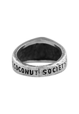 HAZE & GLORY Siegelring Herren Siegelring - Coconut Society 925 Silber