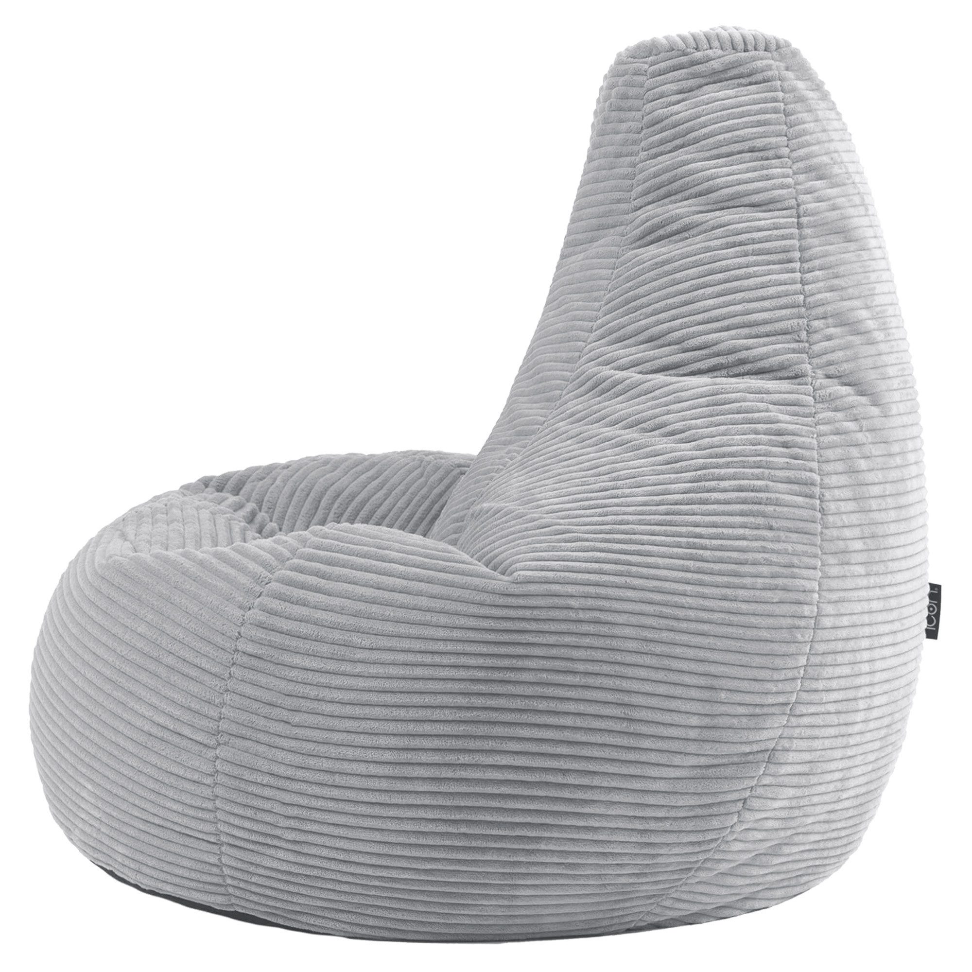 icon Sitzsack Sessel mit Rückenlehne aus Cord „Dalton“, Sitzsack XXL, Gaming Sitzsack, Made in Germany, Erwachsene & Kinder – Bild 5 von 5