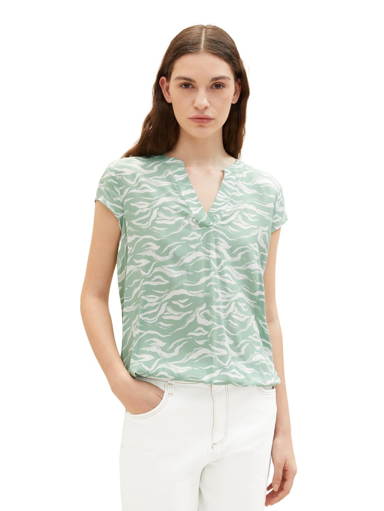 TOM TAILOR Blusenshirt Print Shirts/Blouses günstig online kaufen