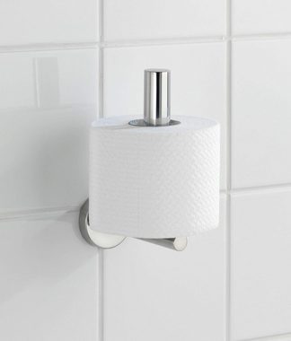 WENKO Toiletten-Ersatzrollenhalter Bosio, Edelstahl, rostfrei