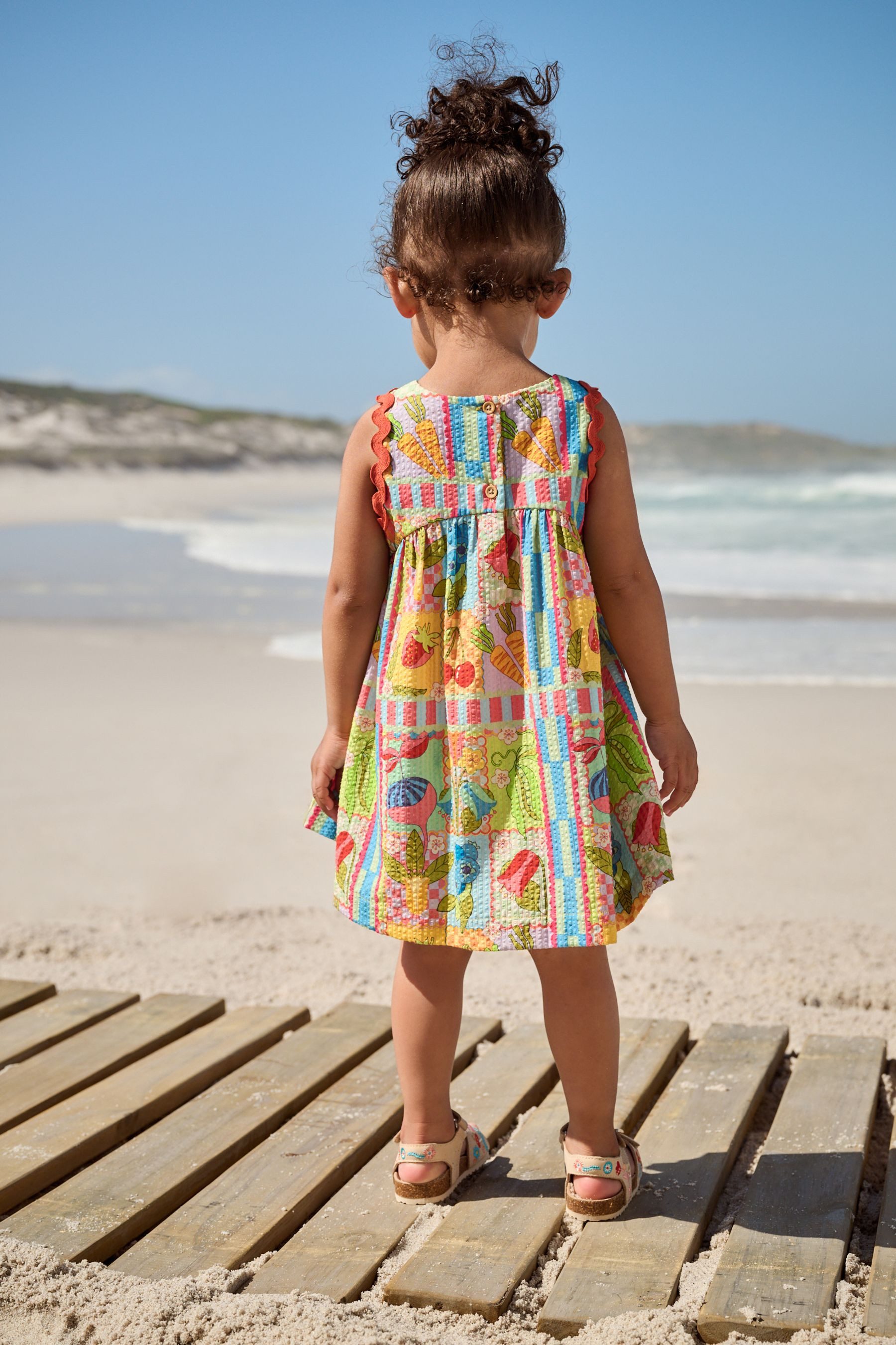 Next Sommerkleid Ärmelloses Ric Rac Sommerkleid günstig online kaufen